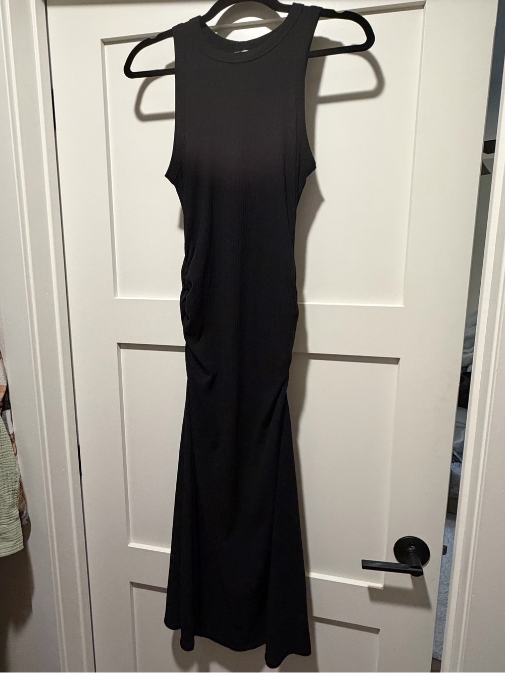 a new day Black Ribbed Tank Maxi Dress - Picture 1 of 3
